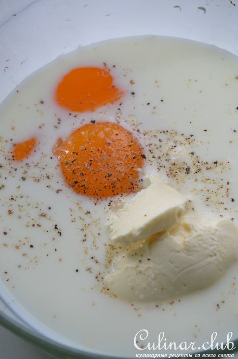 Печеночная запеканка с грибами и рисом