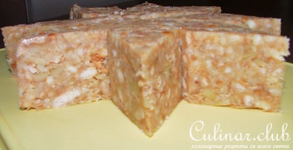 Орешки (ленивые без выпечки)