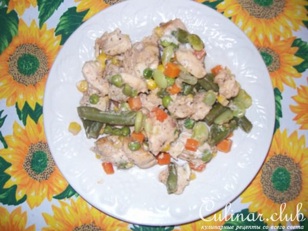 ДИЕТИЧЕСКАЯ КУРОЧКА С ОВОЩАМИ. ТОЛЬКО ДЛЯ ВЗРОСЛЫХ