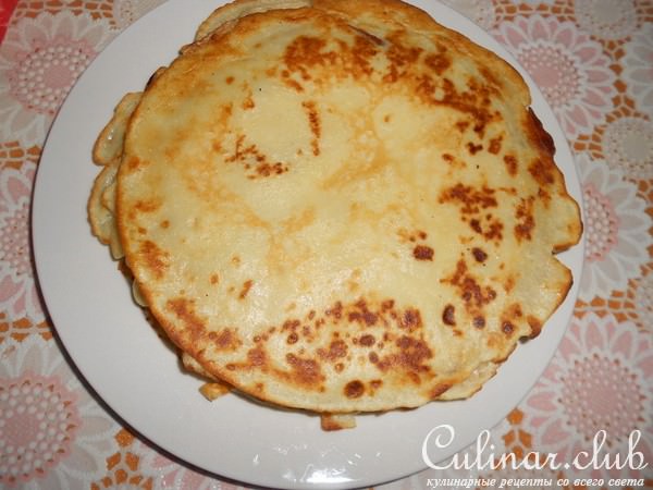 Апельсиновые блинчики