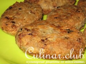 Котлеты из консервированной рыбы и картофеля