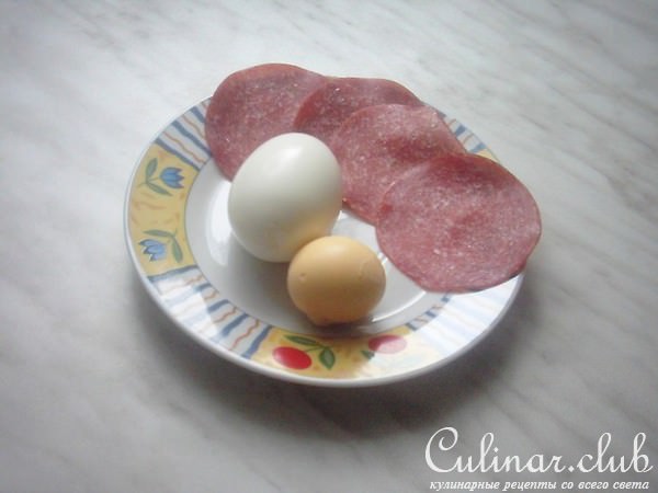 "Бабочка"из яйца. 