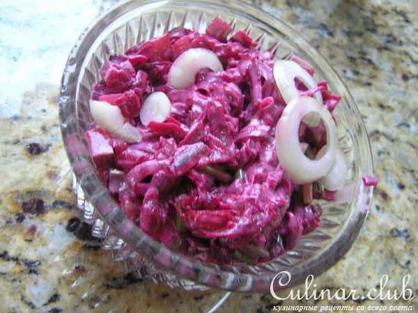 Свекольный салат