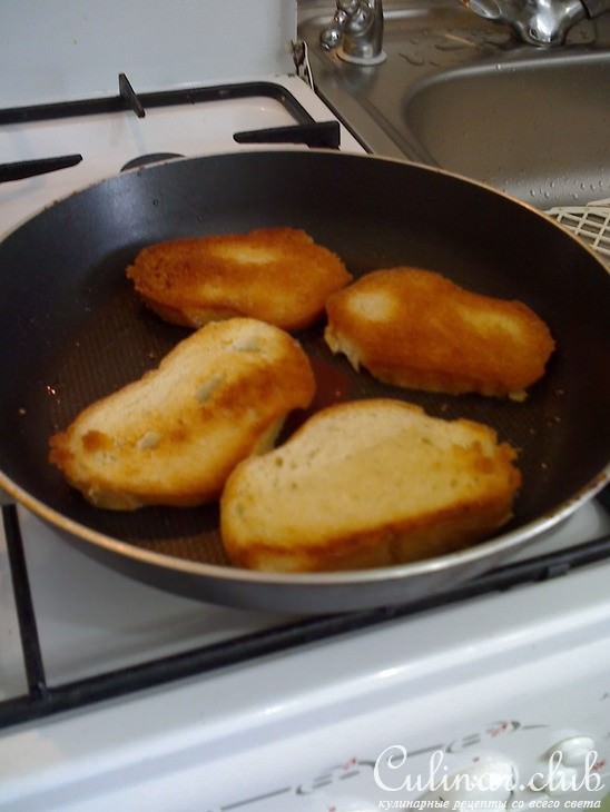 бутерброды с зеленью и сыром 