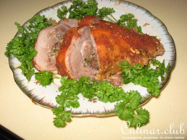 Запеченая голень индейки (Вариант)