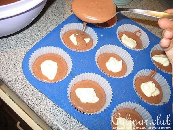 Мафины с начинкой