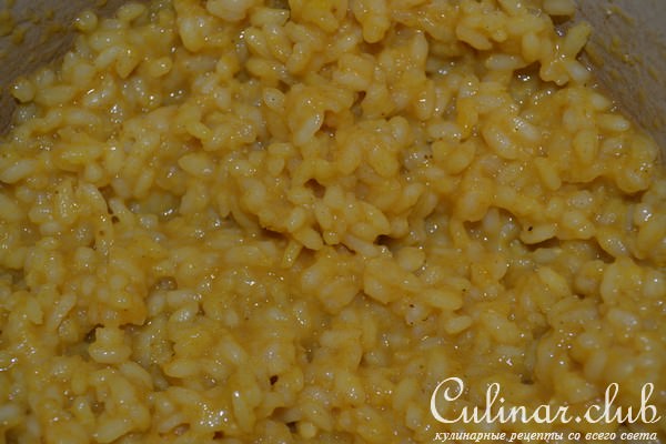 Рис с мясом и спаржевой фасолью