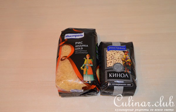 Каша с рисом и киноа