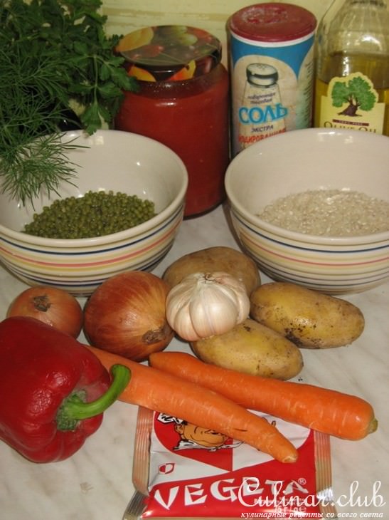 Машкичири (Каша с машем и рисом) Узбекская кухня