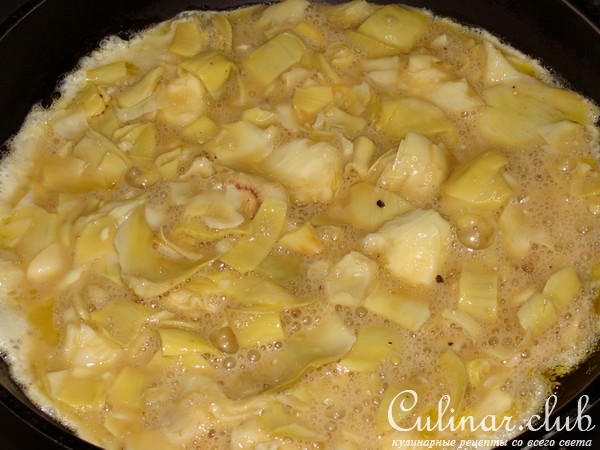 тортия с АРТИШОКАМИ