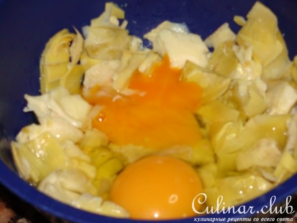 тортия с АРТИШОКАМИ