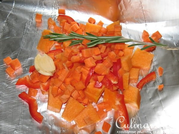 Низкокалорийная запеканка с овощами