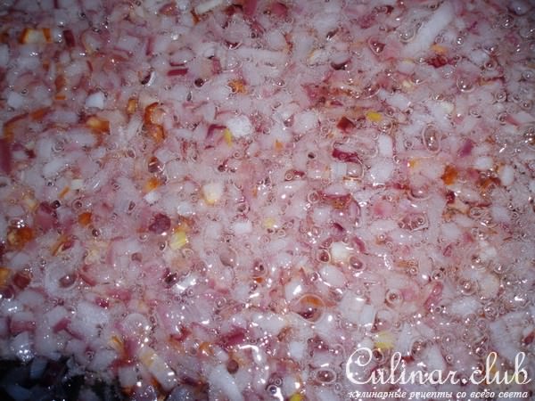 Куриное филе с тыквой и опятами