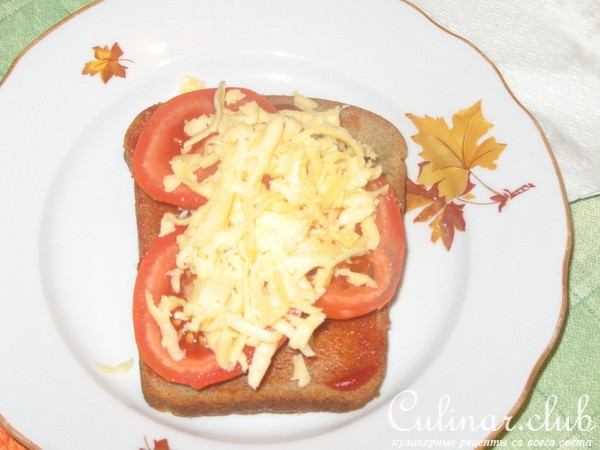 Гренка с сыром с небольшими измненениями!(шутка)
