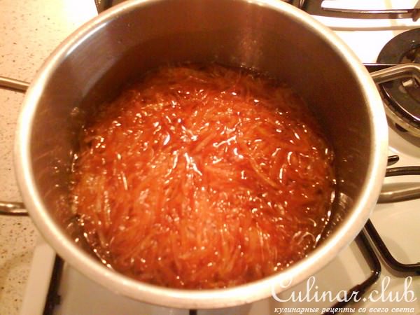 Цукаты из апельсиновых корочек
