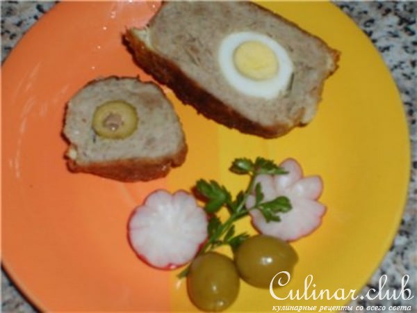 Куринные катлетки с начинкой