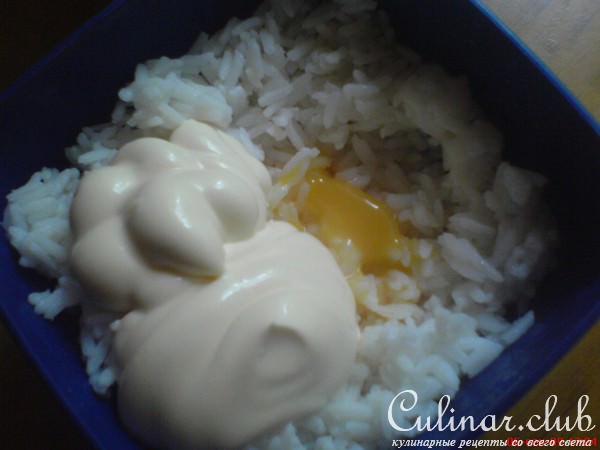 Рисовая запеканка с сыром