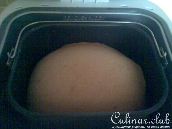 сдобная сладкая булка с изюмом из ХП