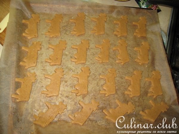 Пряное печенье (Gingersnap Cookies)