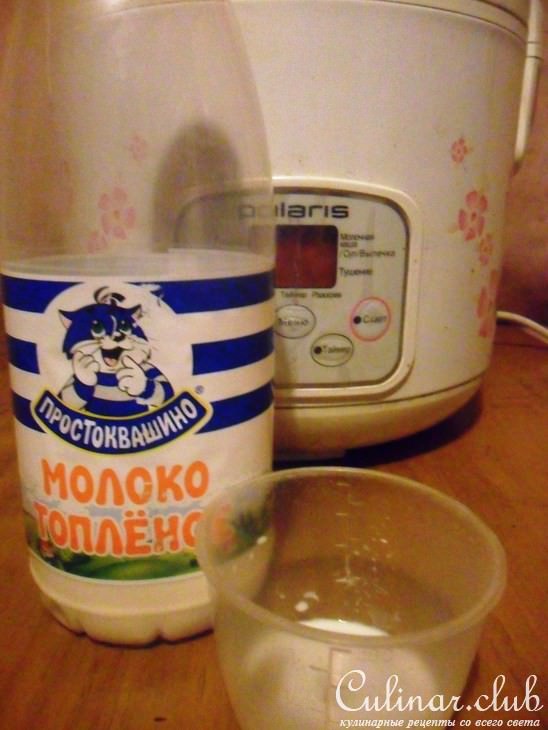 Каша пшенная с мёдом в русском стиле