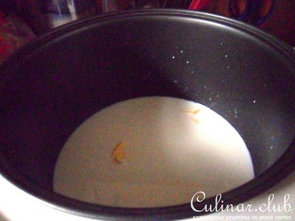 Рисовая каша на кокосовом молоке в мультиварке