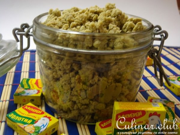 Куриная паста - хорошая альтернатива бульонным кубикам.