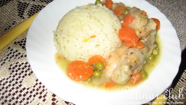 тушёная курочка