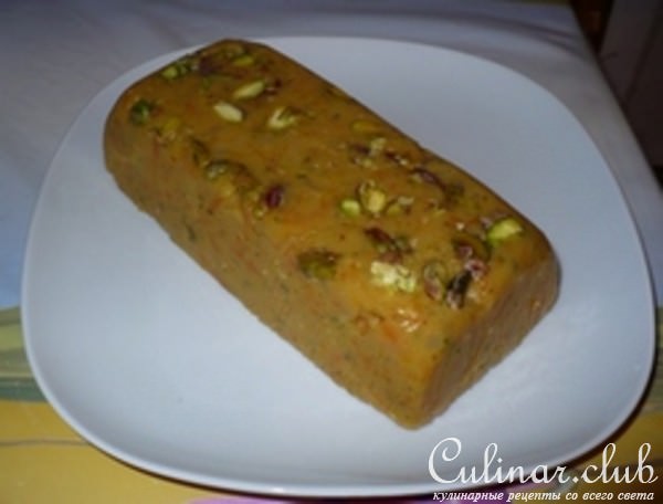 Паштет из гороха с овощами и орехами