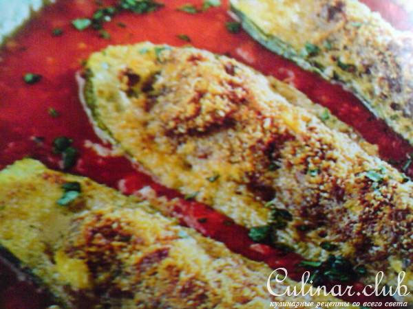 Лодочки из цуккини