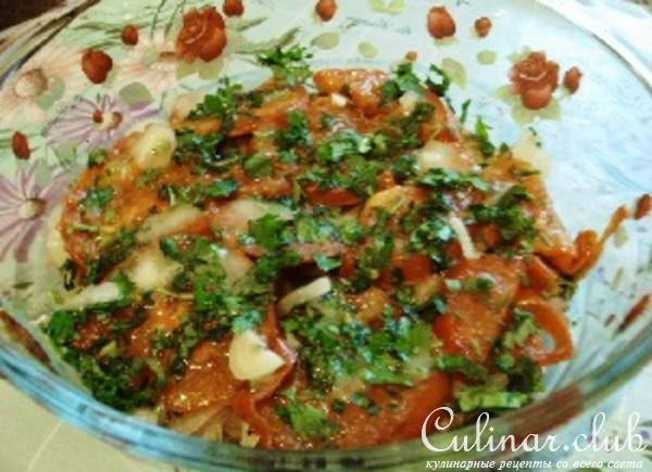 И снова кабачки(с горчичным маринадом)