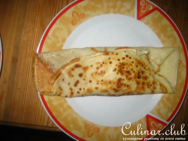 Блины с сердцем