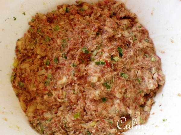 Пирог с мясом 