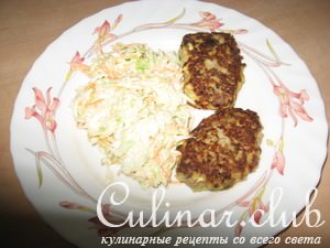 Необычные рыбные котлетки