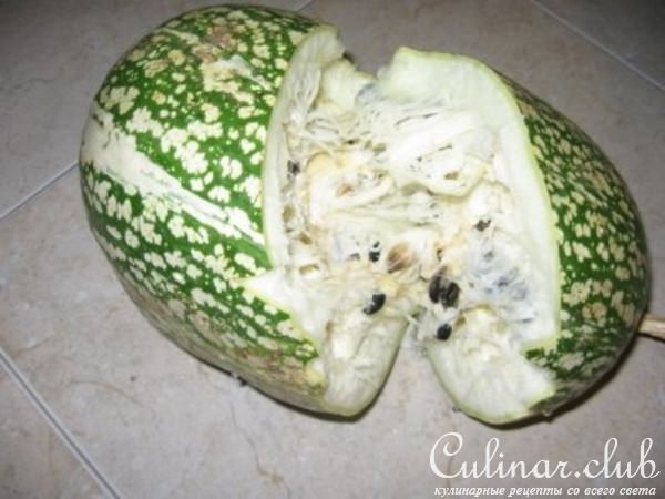 Варенье из зелёной тыквы