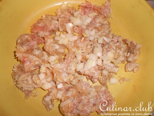 Блинные рулетики с мясной начинкой