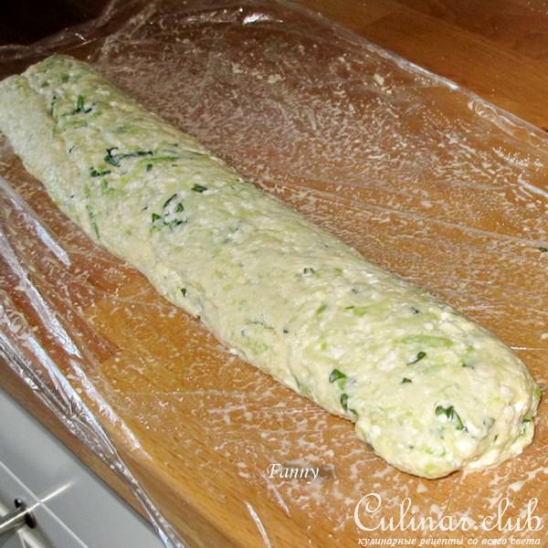 Оладьи с кабачками и творогом