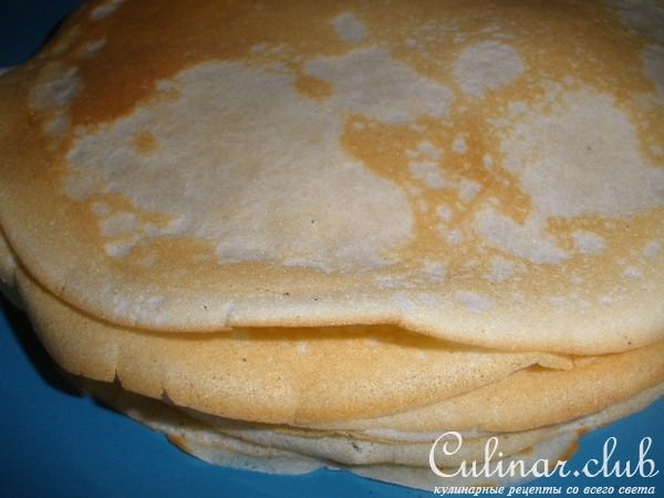 Эггног и блинчики из него (eggnog pancakes) 
