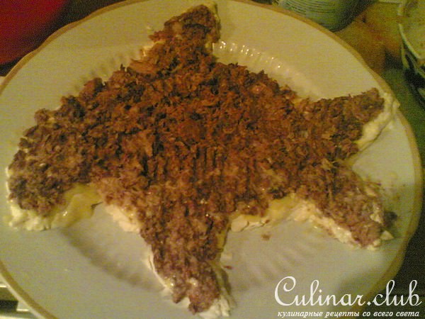 Салат "Китенок"( Вариант)