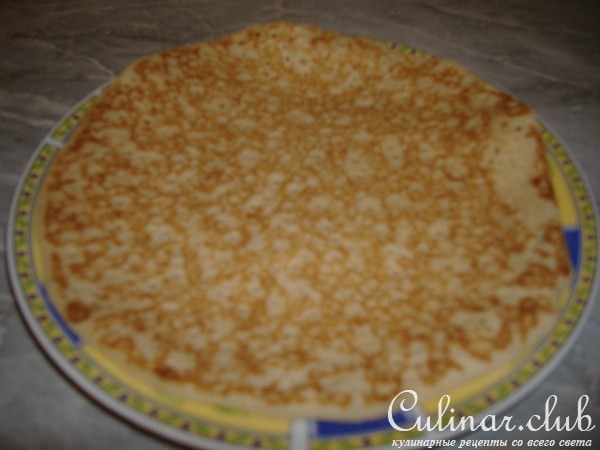 Блины с "фальшивой начинкой"