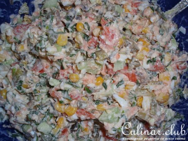 Рыбный салат