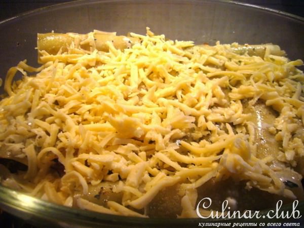 Каннелони с овощами "А-ля рюс"