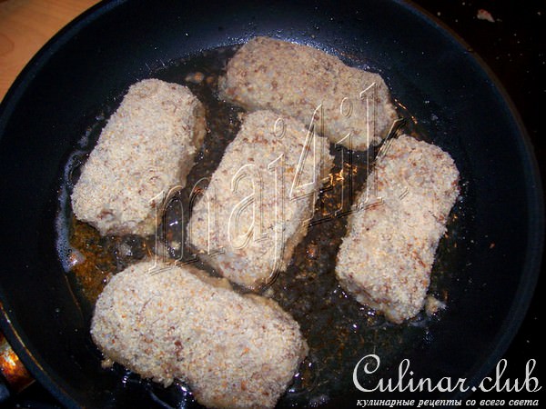 Гречневые котлетки с сыром