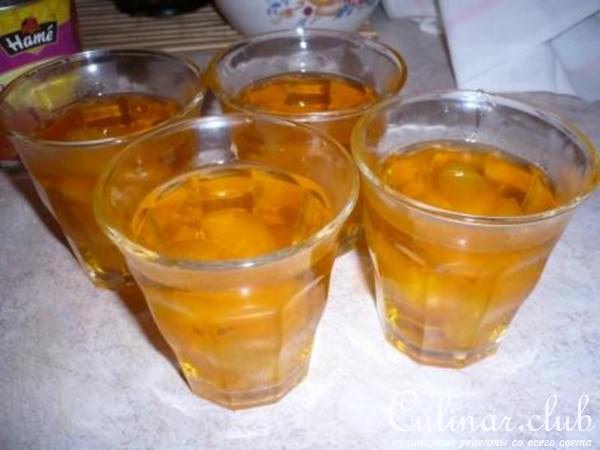 Амброзия из маскарпоне с мандариновым желе