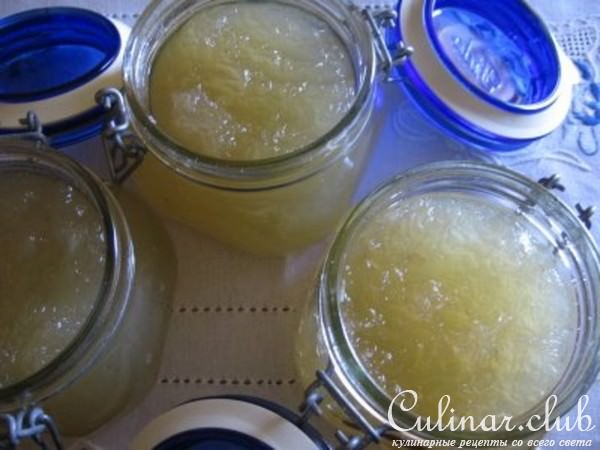 Варенье из зелёной тыквы