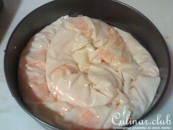 Пирог-рулет с тыквой и грецкими орехами