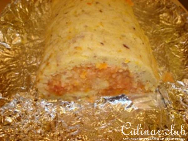Яблочно-апельсиновый рулет