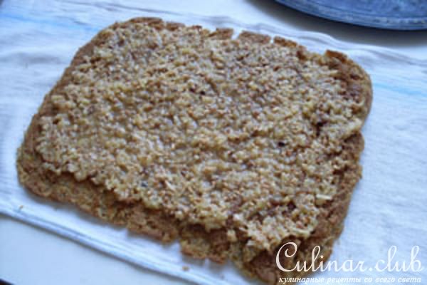 Тыквенный рулет со сливочной начинкой 