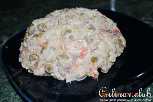 Салат мясной (вариант)