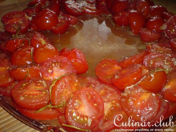 "Рождественский венок" ……..из салата "Caprese "