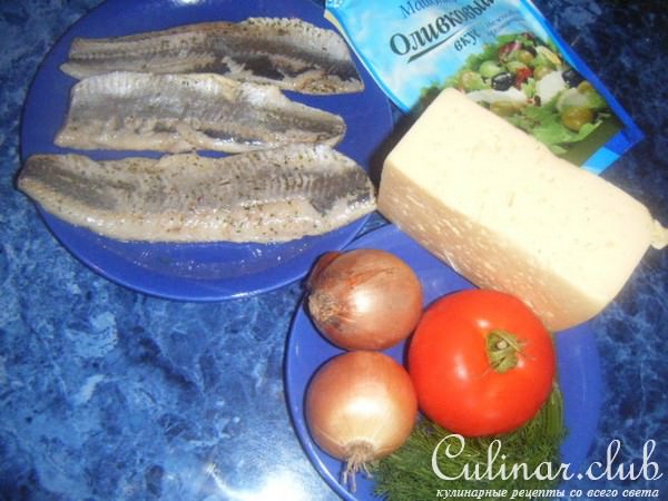 салатик из сельди- незамысловатый,быстрый и вкусный
